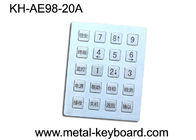 20 βάνδαλος κλειδιών - βιομηχανικό πληκτρολόγιο USB μετάλλων απόδειξης ή διεπαφή PS2