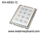 Αδιάβροχο βιομηχανικό αριθμητικό πληκτρολόγιο με την κανονική έκδοση σχεδίου 12 κλειδιών