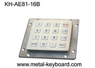 Τραχύ αριθμητικό πληκτρολόγιο εισόδων μετάλλων βιομηχανικό με 16 κλειδιά 4x4 στη μήτρα