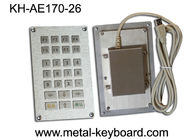 Βιομηχανικό αριθμητικό πληκτρολόγιο μετάλλων διεπαφών USB ή PS/2, αριθμητικό αριθμητικό πληκτρολόγιο 26 κλειδιών
