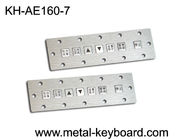 Εξατομικεύσιμο πληκτρολόγιο περίπτερων μετάλλων, βιομηχανική λειτουργία αριθμητικών πληκτρολογίων 7 κλειδιών τραχιά