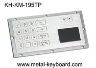 Μεταλλικό αριθμητικό βιομηχανικό πληκτρολόγιο με Touchpad 16 απόδειξη σκόνης κλειδιών