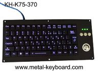 Trackball ποντίκι 75 πληκτρολόγιο IK10 σιλικόνης κλειδιών USB