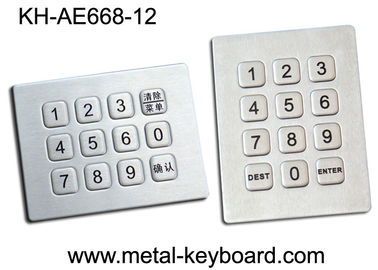 12 τα κλειδιά σφράγισαν το αριθμητικό αριθμητικό πληκτρολόγιο, τραχύ αριθμητικό πληκτρολόγιο απόδειξης νερού στη μήτρα 3x4