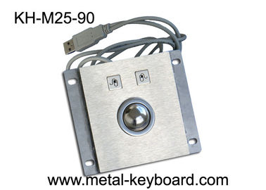 Τραχύ βιομηχανικό Trackball ποντίκι, IP65 αδιάβροχο 25MM Trackball λέιζερ μετάλλων