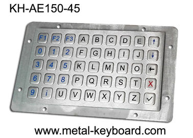 Η Vandalproof επιτροπή lap-top 45 κλειδιών τοποθετεί τον αντι βάνδαλο SS πληκτρολογίων