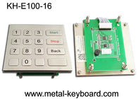 Υλικό ανοξείδωτου αριθμητικών αριθμητικών πληκτρολογίων μετάλλων διεπαφών USB με 16 επίπεδα κλειδιά