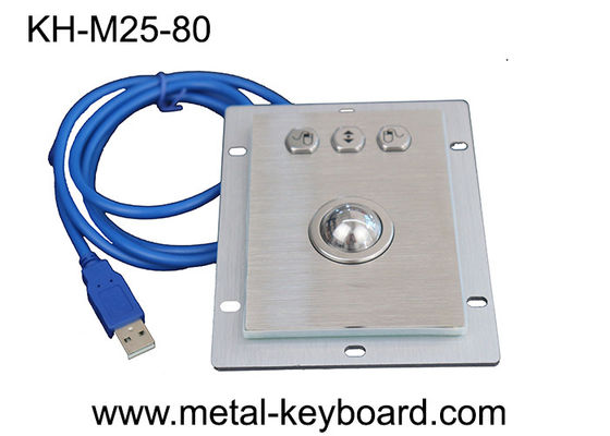 3 τα κουμπιά IP65 τοποθέτησαν το τραχύ βιομηχανικό ανοξείδωτο ποντικιών υπολογιστών ελαφρύ