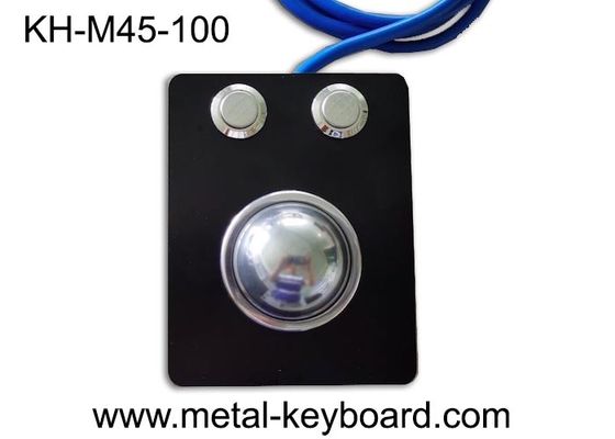 Το αδιάβροχο βιομηχανικό Trackball ποντίκι επιμετάλλωσε με ηλεκτρόλυση το μαύρο ανοξείδωτο