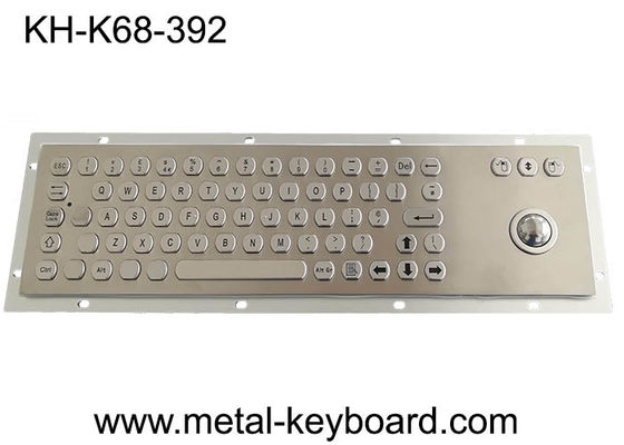 Βιομηχανικό πληκτρολόγιο PC PS2 USB IP65, απόθεμα που ανταλλάσσει Trackball λέιζερ 25mm το πληκτρολόγιο